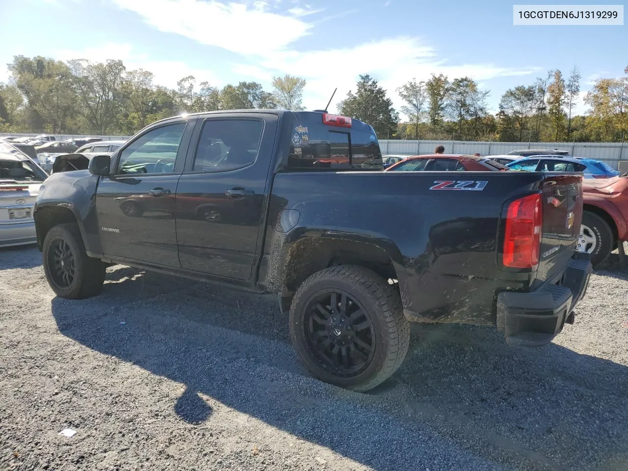 2018 Chevrolet Colorado Z71 VIN: 1GCGTDEN6J1319299 Lot: 77149654