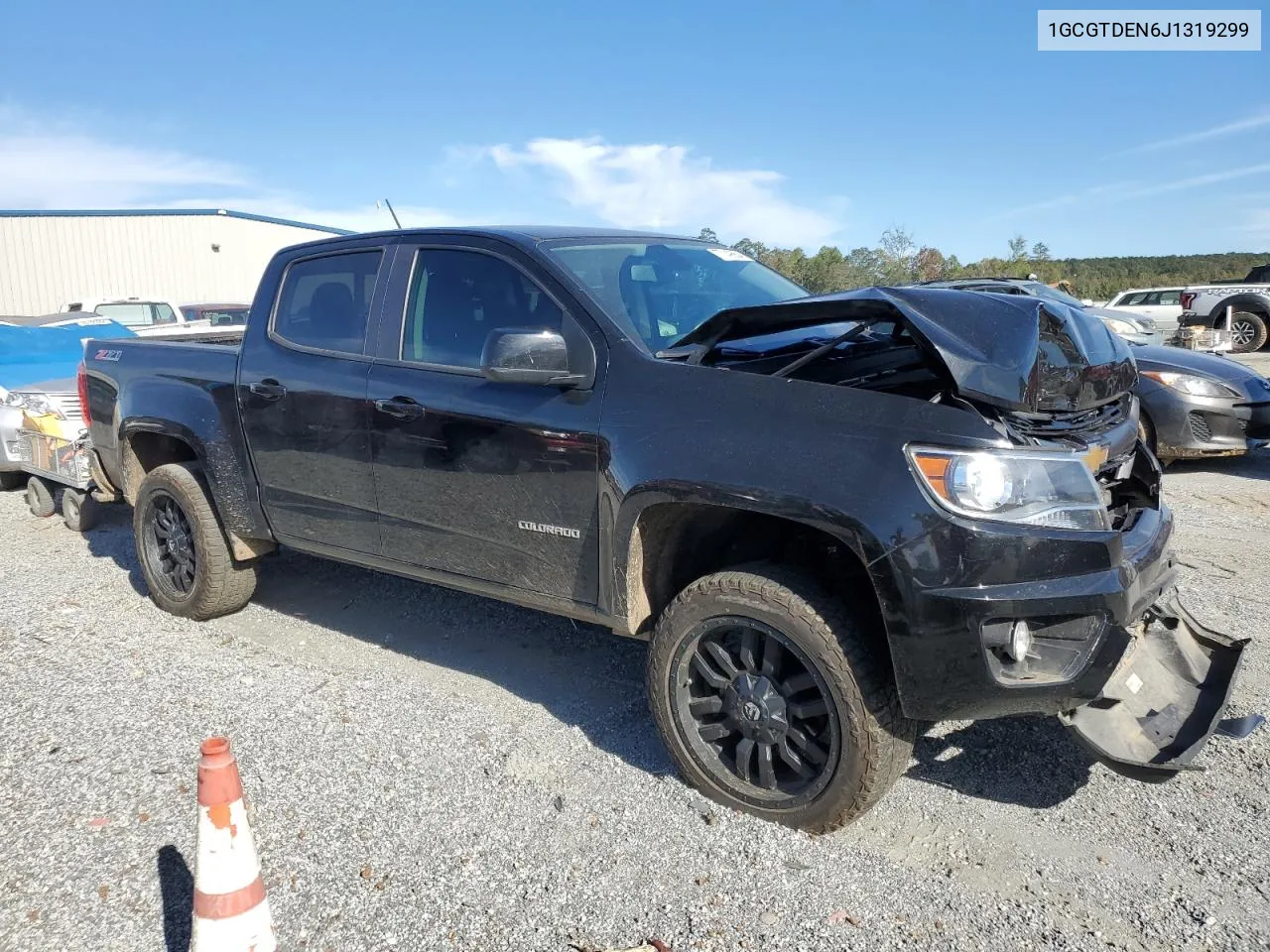 2018 Chevrolet Colorado Z71 VIN: 1GCGTDEN6J1319299 Lot: 77149654