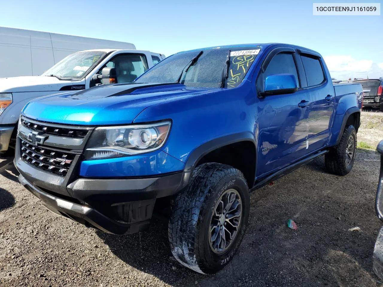 2018 Chevrolet Colorado Zr2 VIN: 1GCGTEEN9J1161059 Lot: 77213864