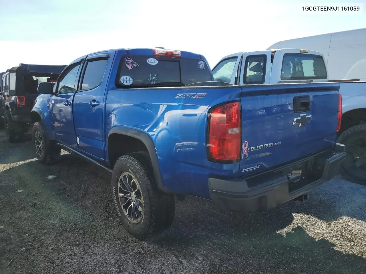 2018 Chevrolet Colorado Zr2 VIN: 1GCGTEEN9J1161059 Lot: 77213864