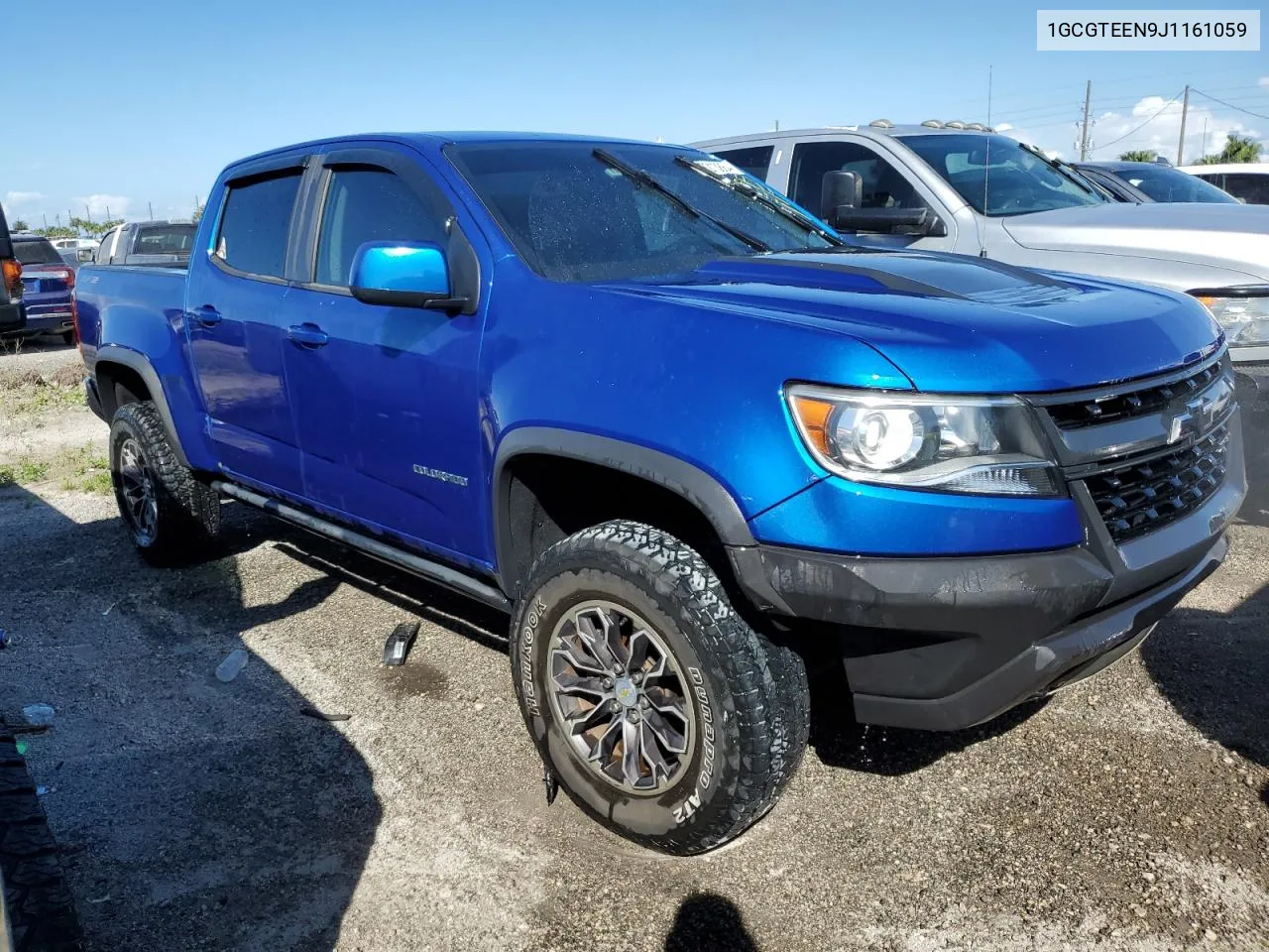 2018 Chevrolet Colorado Zr2 VIN: 1GCGTEEN9J1161059 Lot: 77213864