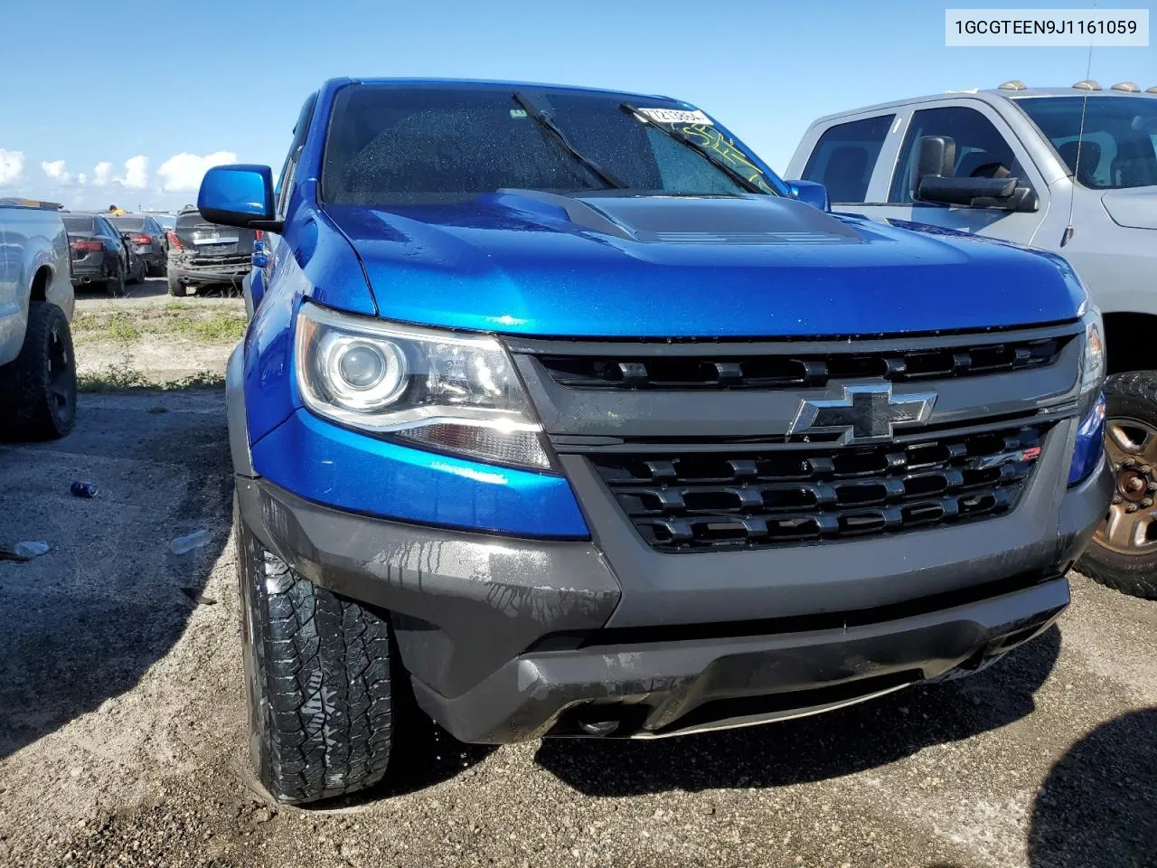 2018 Chevrolet Colorado Zr2 VIN: 1GCGTEEN9J1161059 Lot: 77213864