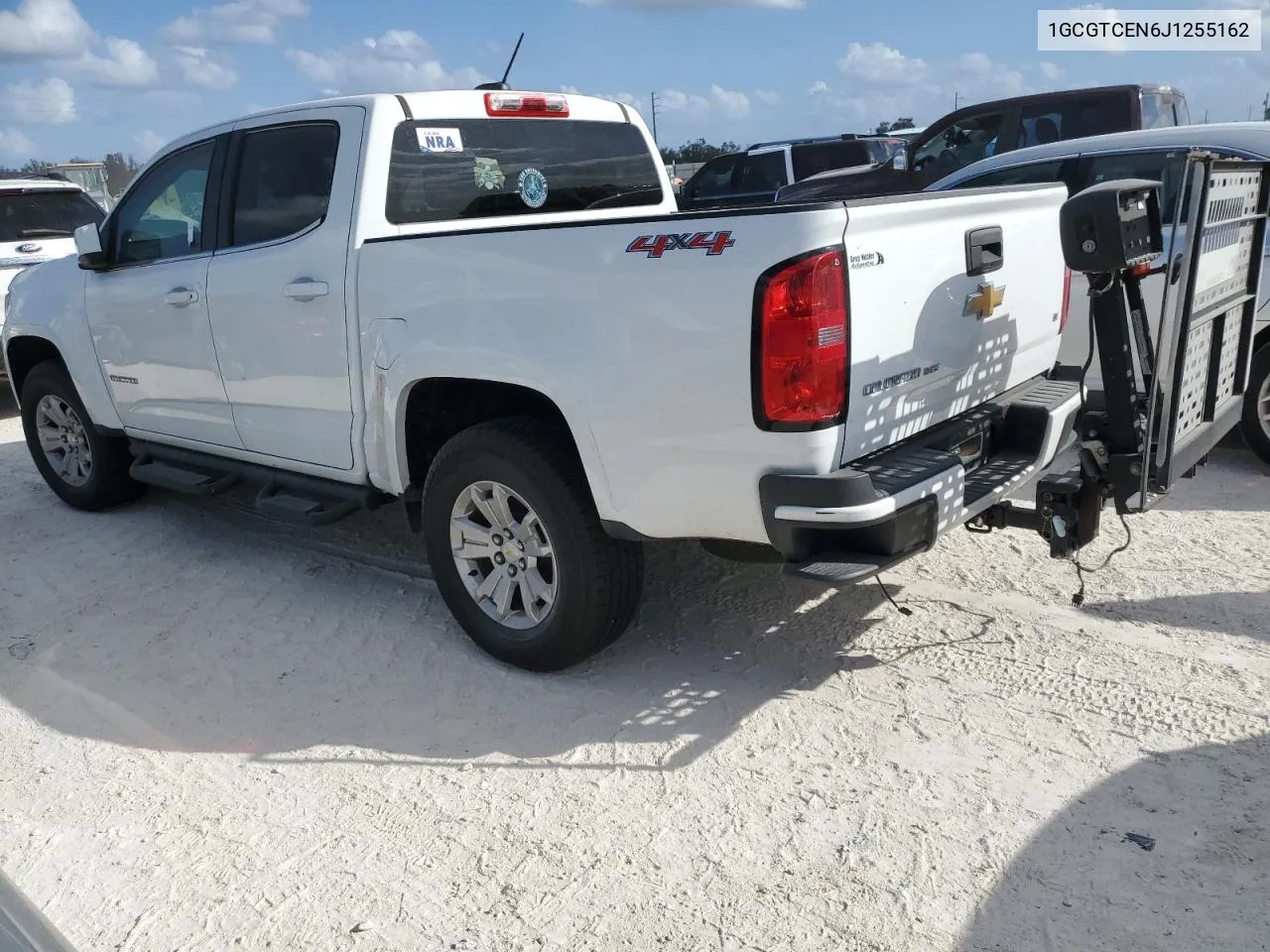 2018 Chevrolet Colorado Lt VIN: 1GCGTCEN6J1255162 Lot: 77402054