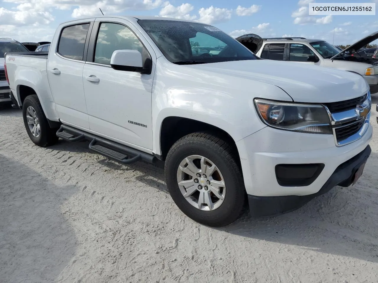 2018 Chevrolet Colorado Lt VIN: 1GCGTCEN6J1255162 Lot: 77402054