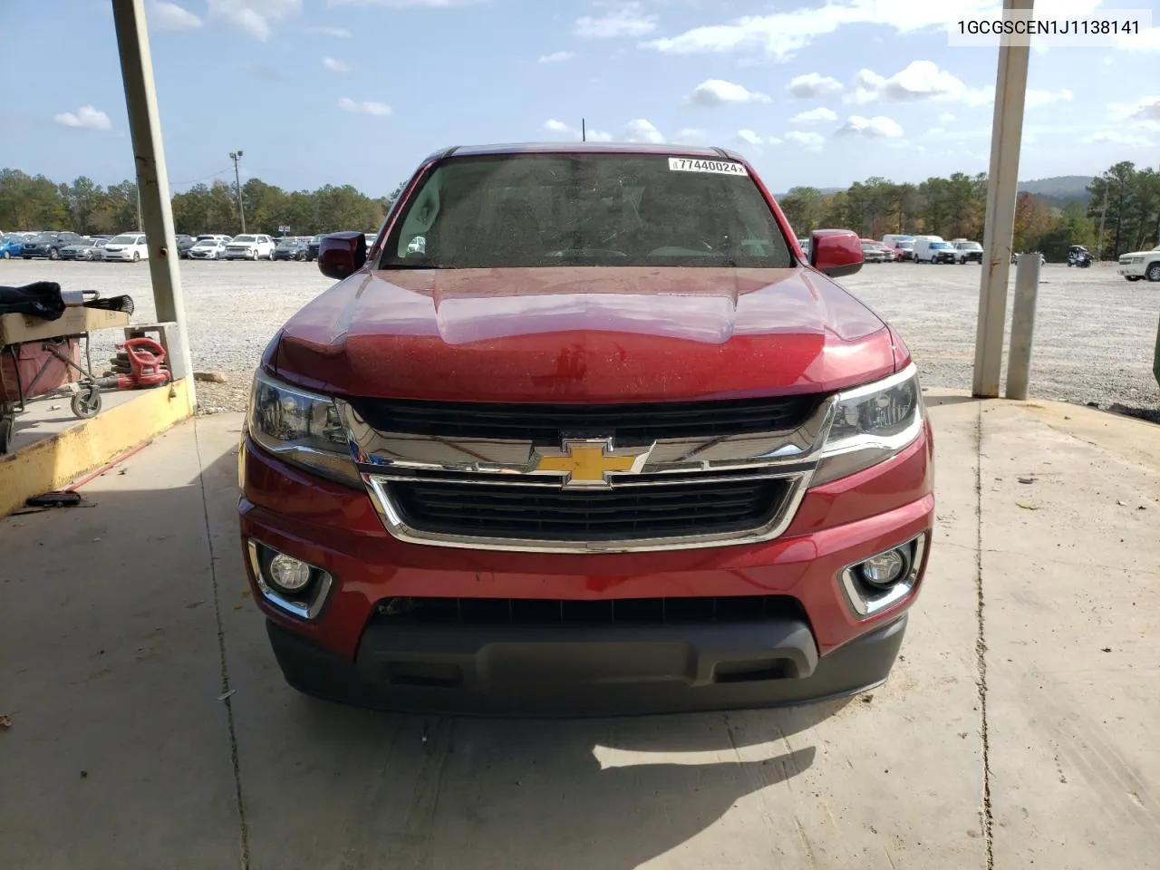 2018 Chevrolet Colorado Lt VIN: 1GCGSCEN1J1138141 Lot: 77440024