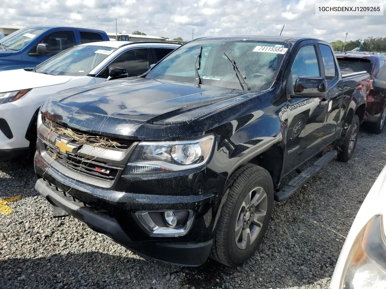 2018 Chevrolet Colorado Z71 VIN: 1GCHSDENXJ1209265 Lot: 77503544