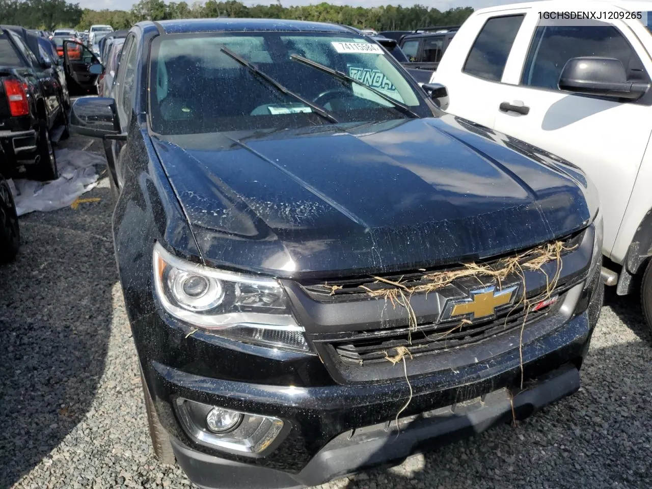 2018 Chevrolet Colorado Z71 VIN: 1GCHSDENXJ1209265 Lot: 77503544