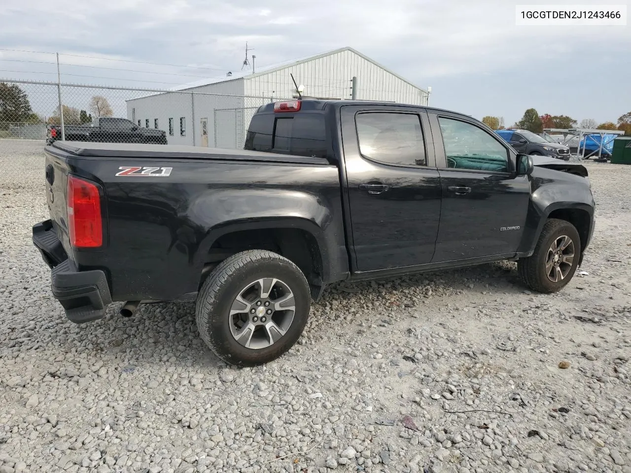 2018 Chevrolet Colorado Z71 VIN: 1GCGTDEN2J1243466 Lot: 77572564