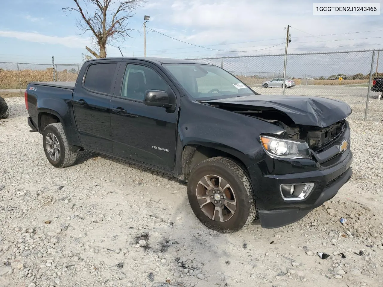 2018 Chevrolet Colorado Z71 VIN: 1GCGTDEN2J1243466 Lot: 77572564