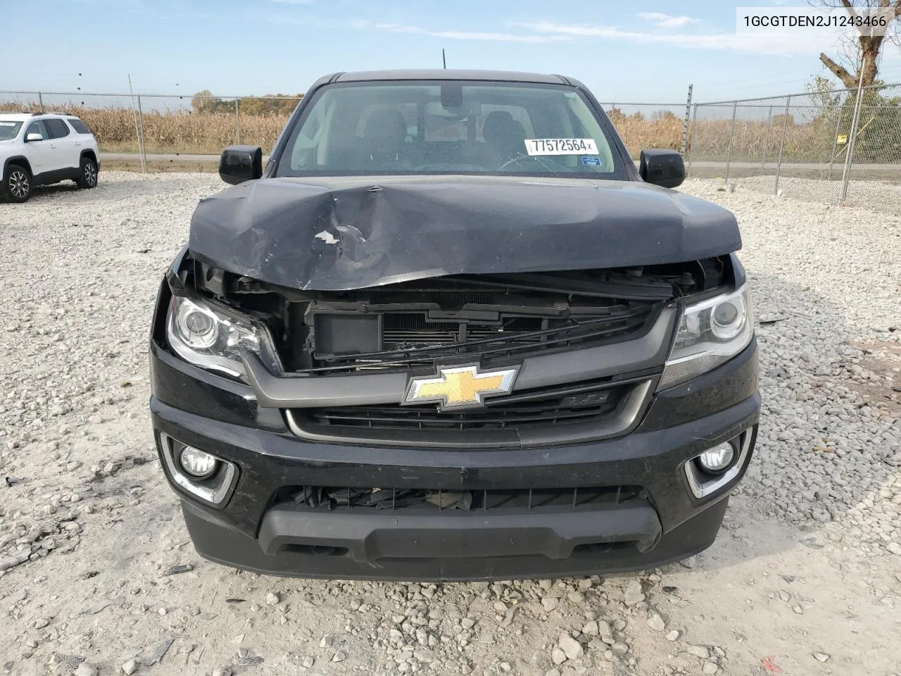 2018 Chevrolet Colorado Z71 VIN: 1GCGTDEN2J1243466 Lot: 77572564