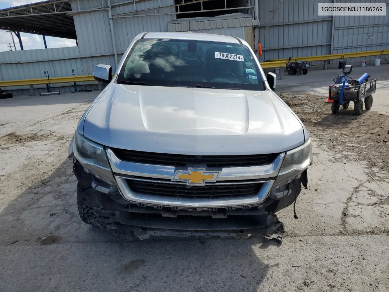 2018 Chevrolet Colorado Lt VIN: 1GCGSCEN3J1186269 Lot: 78082274