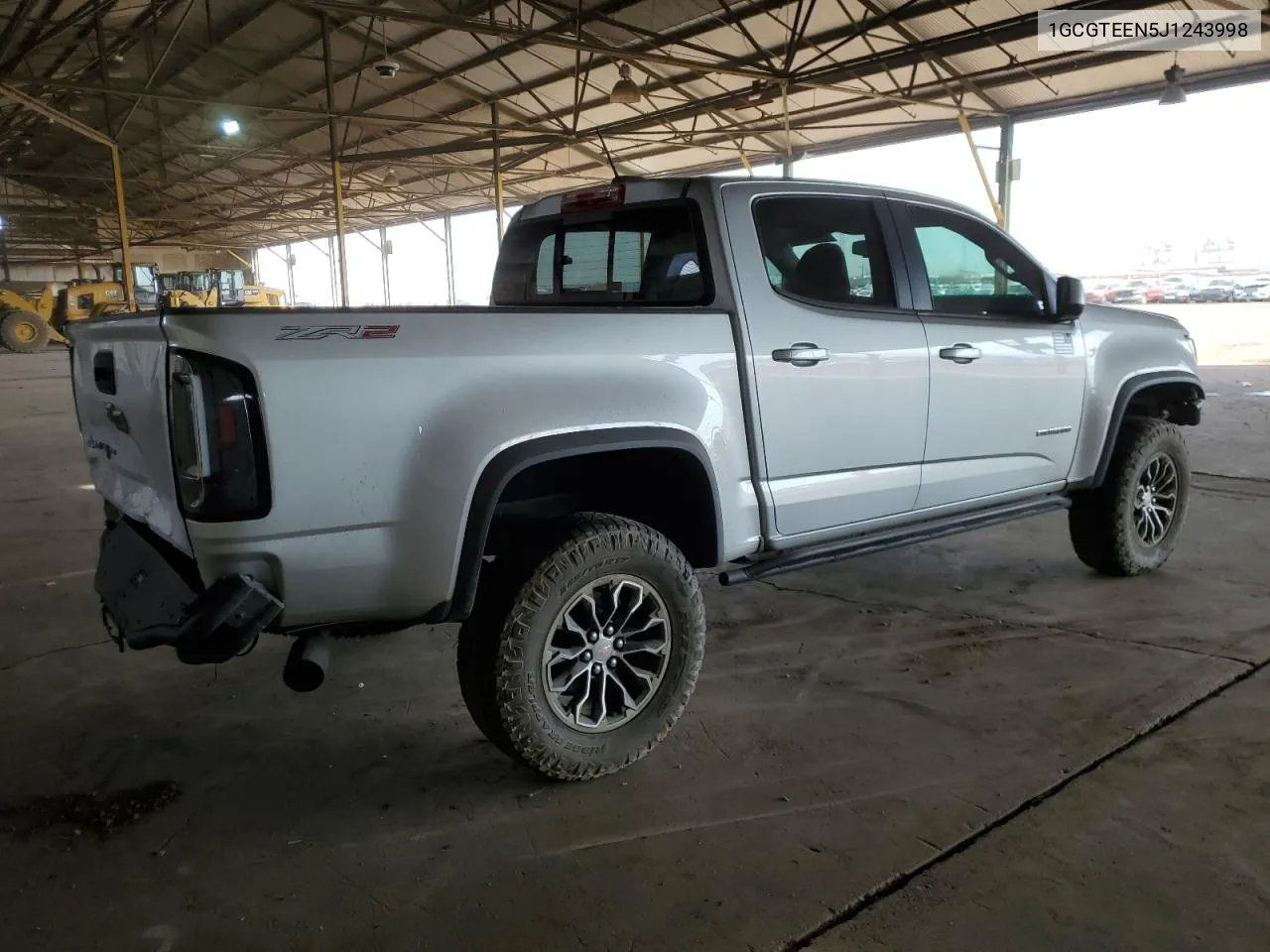 2018 Chevrolet Colorado Zr2 VIN: 1GCGTEEN5J1243998 Lot: 78087414