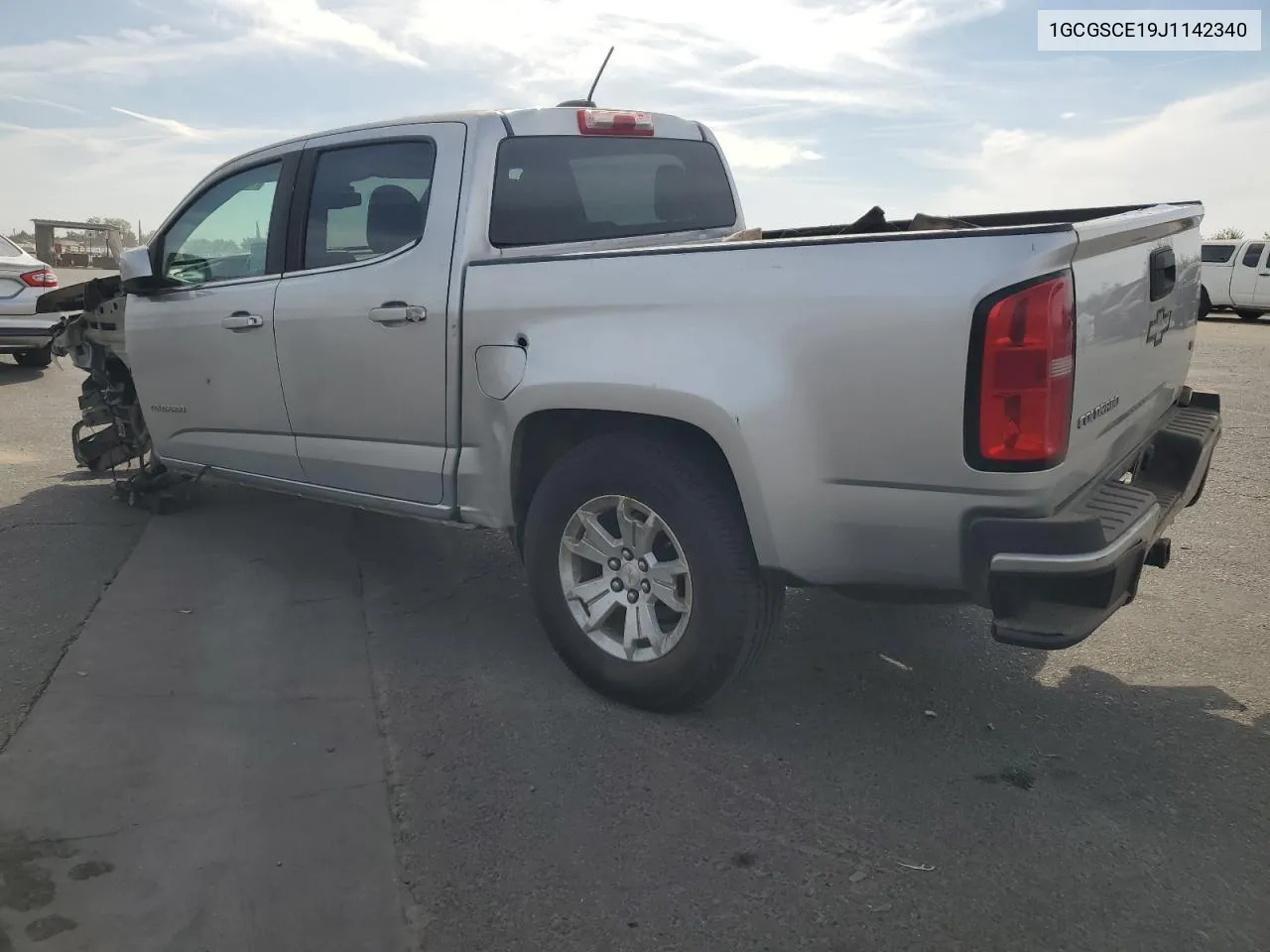 2018 Chevrolet Colorado Lt VIN: 1GCGSCE19J1142340 Lot: 78221714