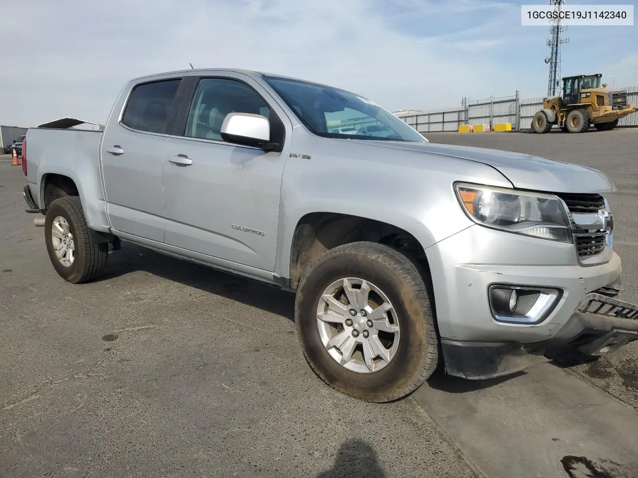 2018 Chevrolet Colorado Lt VIN: 1GCGSCE19J1142340 Lot: 78221714