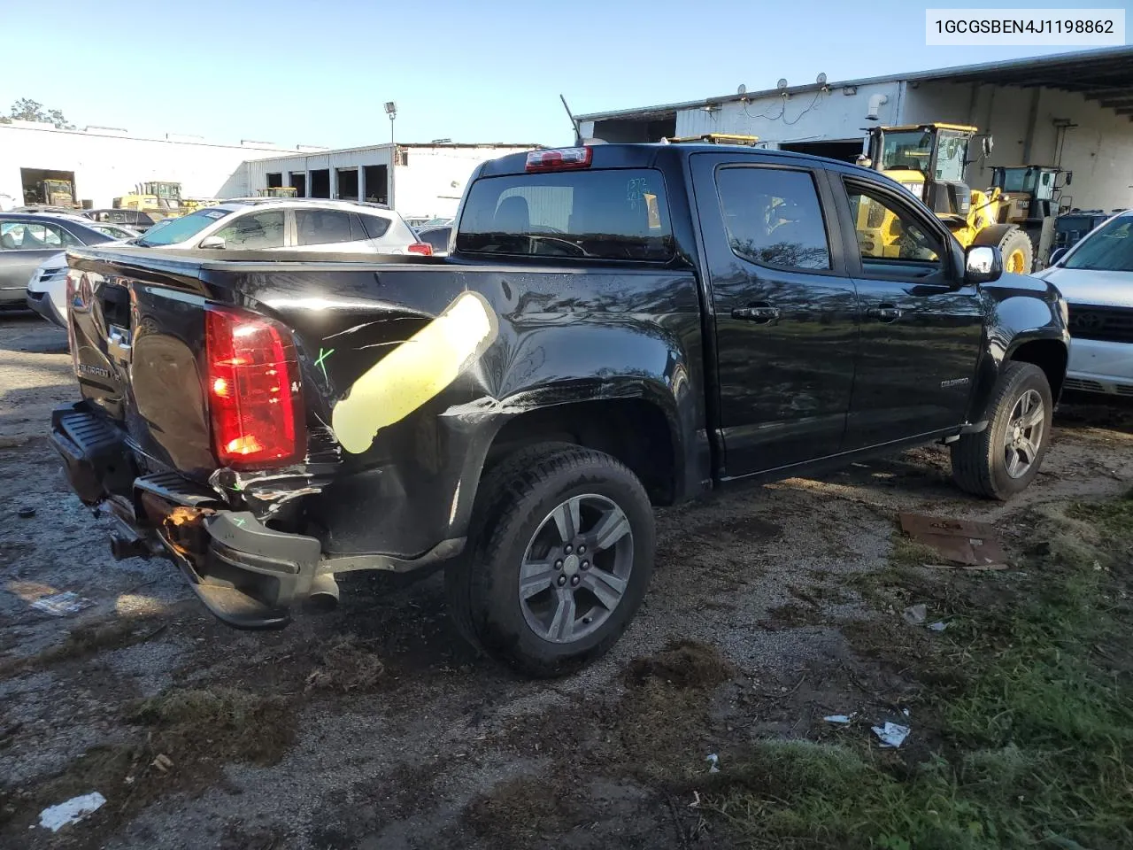 2018 Chevrolet Colorado VIN: 1GCGSBEN4J1198862 Lot: 78359984