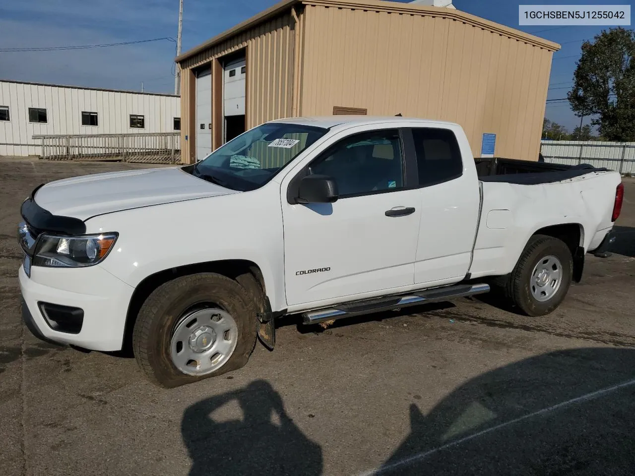 2018 Chevrolet Colorado VIN: 1GCHSBEN5J1255042 Lot: 78557004