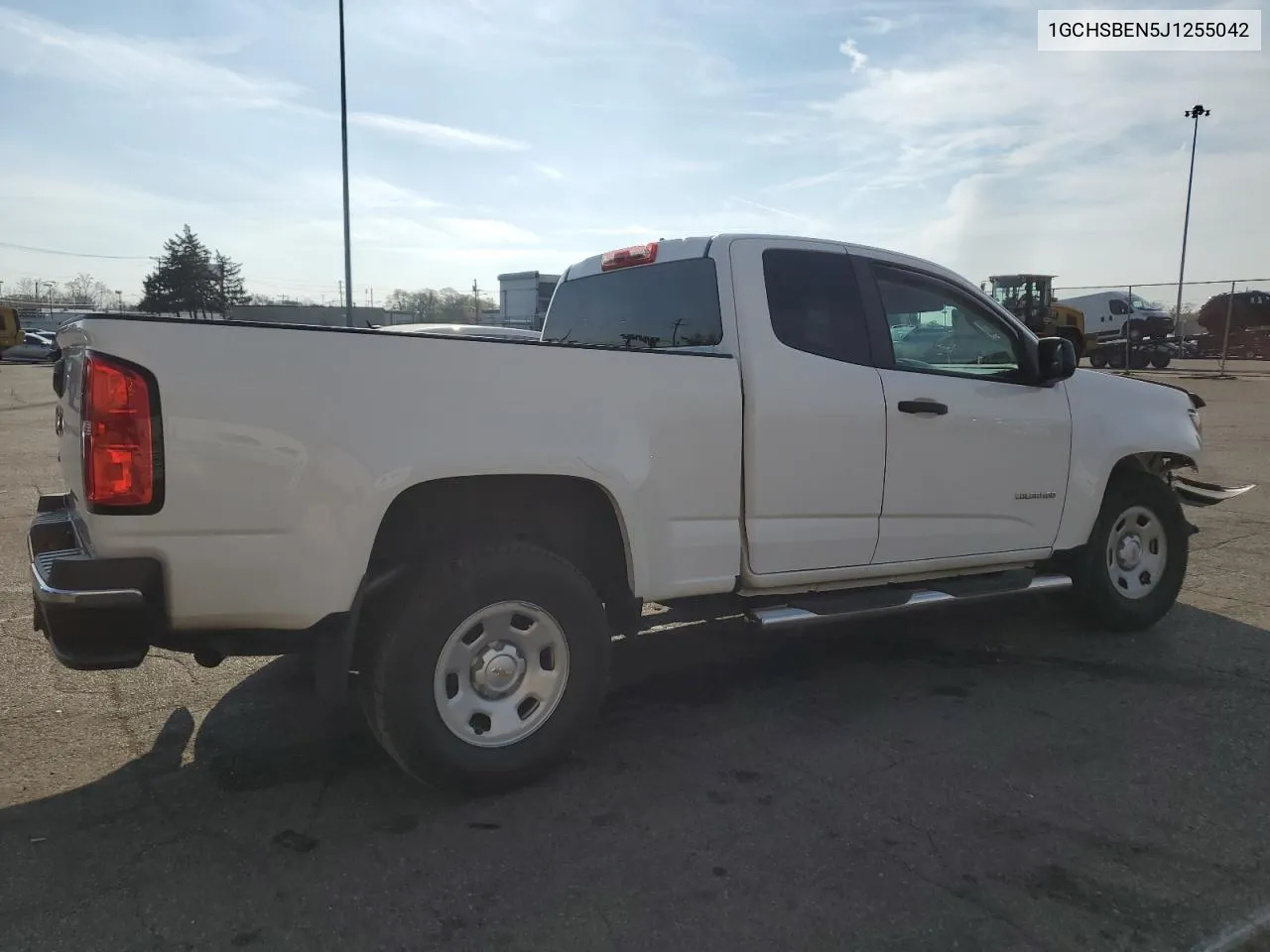 2018 Chevrolet Colorado VIN: 1GCHSBEN5J1255042 Lot: 78557004