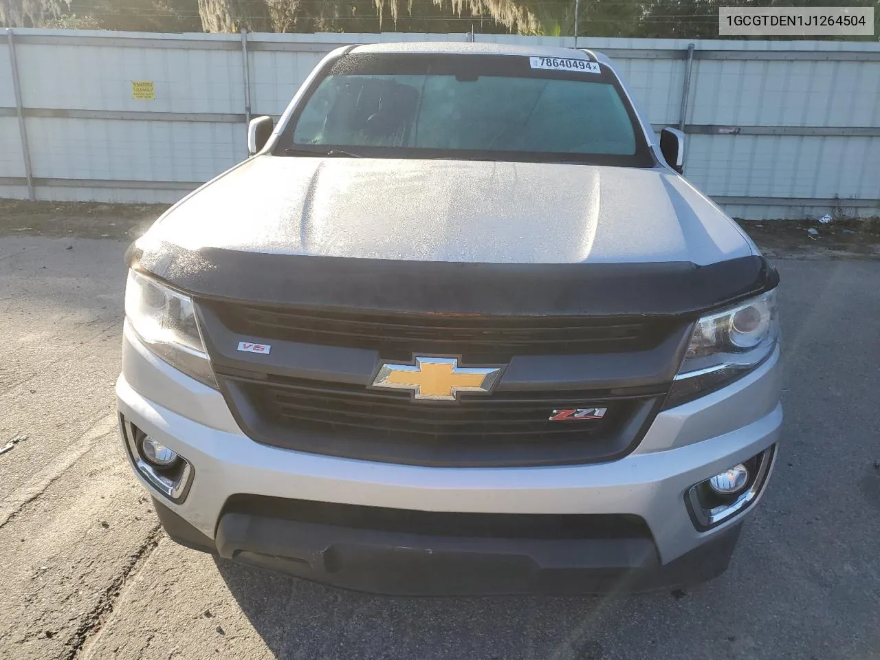 2018 Chevrolet Colorado Z71 VIN: 1GCGTDEN1J1264504 Lot: 78640494