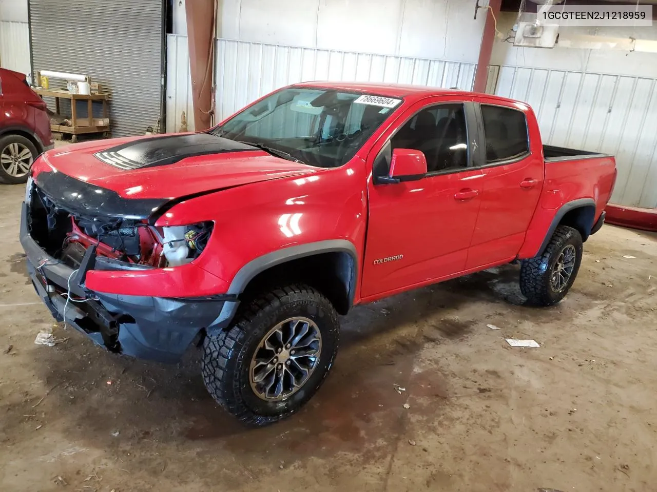 2018 Chevrolet Colorado Zr2 VIN: 1GCGTEEN2J1218959 Lot: 78669604