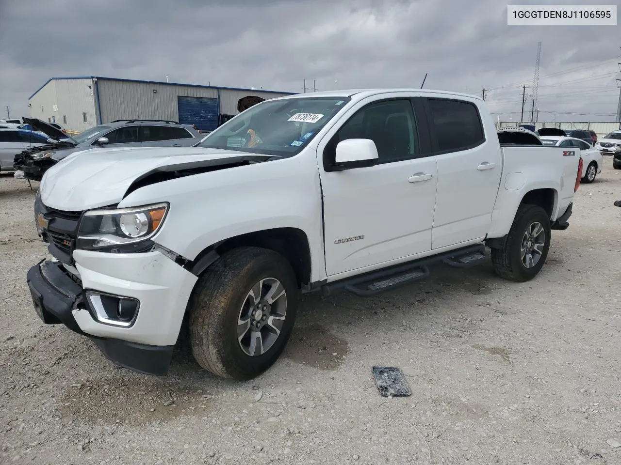 1GCGTDEN8J1106595 2018 Chevrolet Colorado Z71