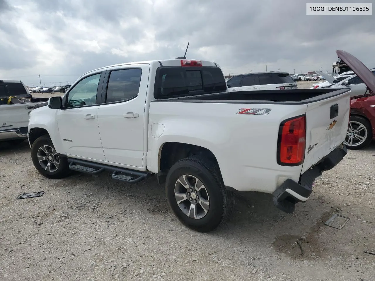 1GCGTDEN8J1106595 2018 Chevrolet Colorado Z71