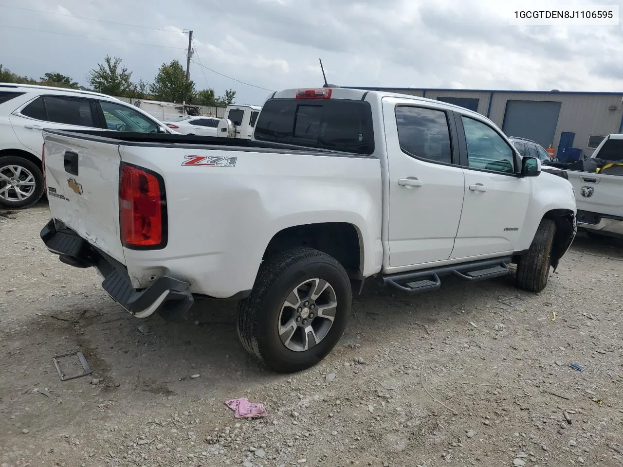 1GCGTDEN8J1106595 2018 Chevrolet Colorado Z71