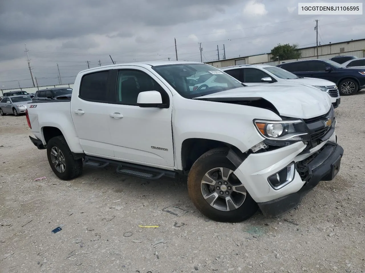 1GCGTDEN8J1106595 2018 Chevrolet Colorado Z71