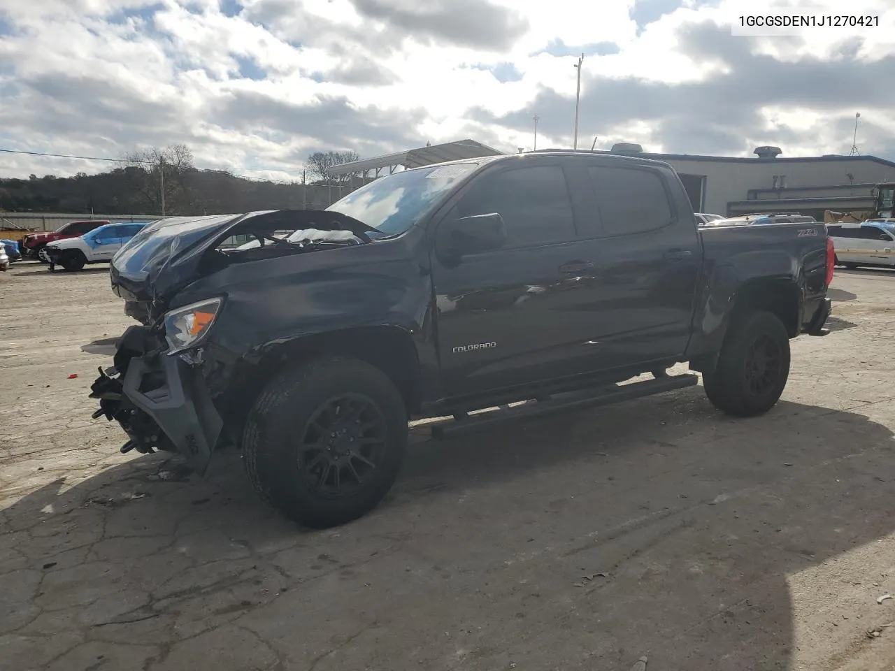 2018 Chevrolet Colorado Z71 VIN: 1GCGSDEN1J1270421 Lot: 79136004