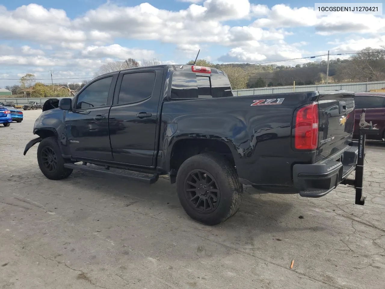 2018 Chevrolet Colorado Z71 VIN: 1GCGSDEN1J1270421 Lot: 79136004