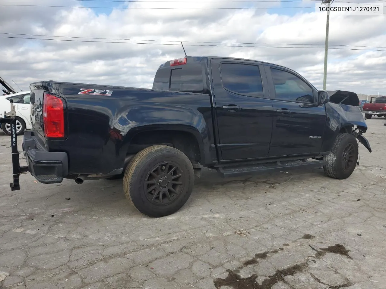 2018 Chevrolet Colorado Z71 VIN: 1GCGSDEN1J1270421 Lot: 79136004