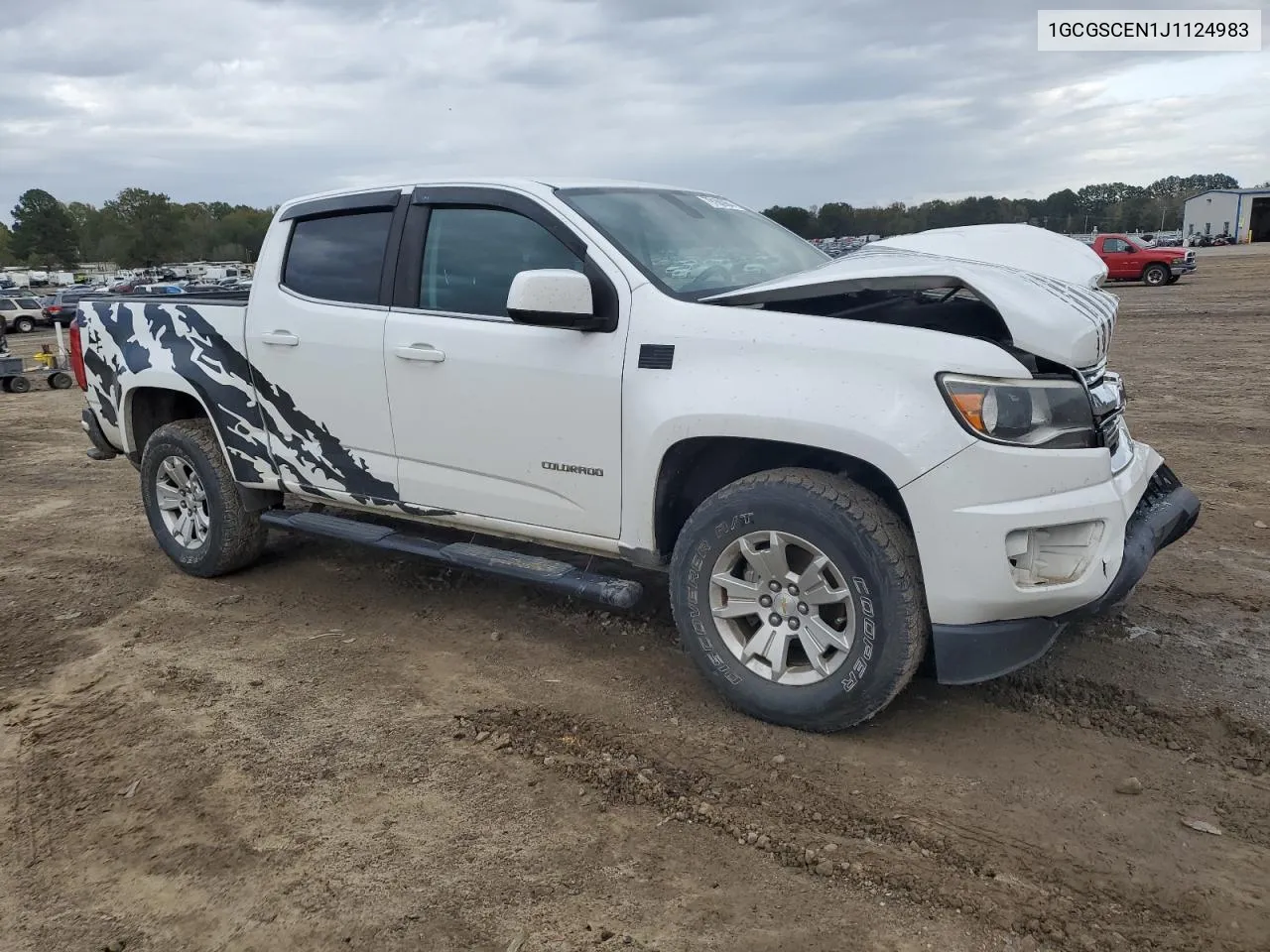 1GCGSCEN1J1124983 2018 Chevrolet Colorado Lt