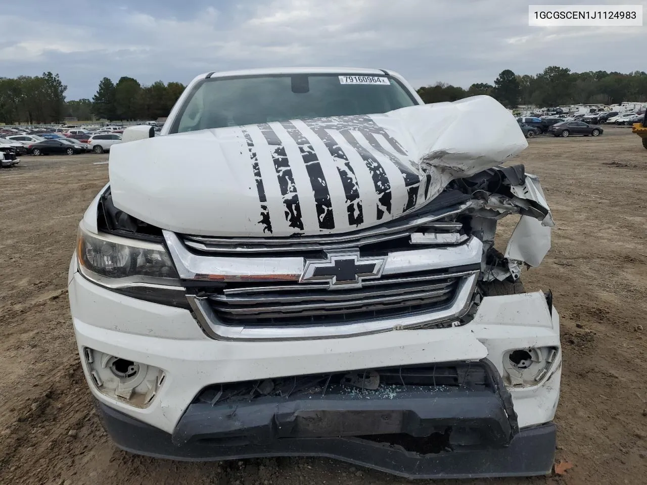 1GCGSCEN1J1124983 2018 Chevrolet Colorado Lt