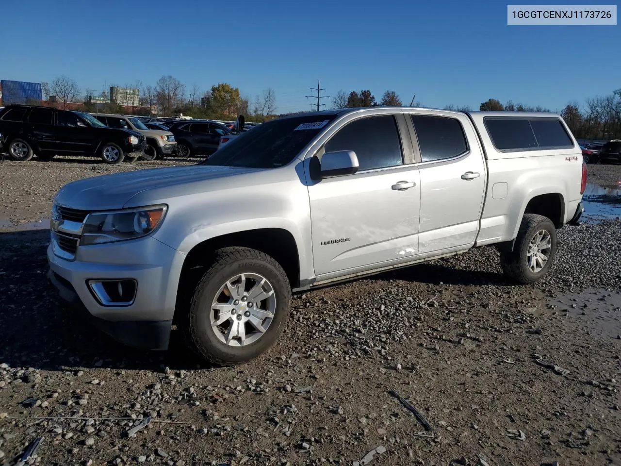 2018 Chevrolet Colorado Lt VIN: 1GCGTCENXJ1173726 Lot: 79336974