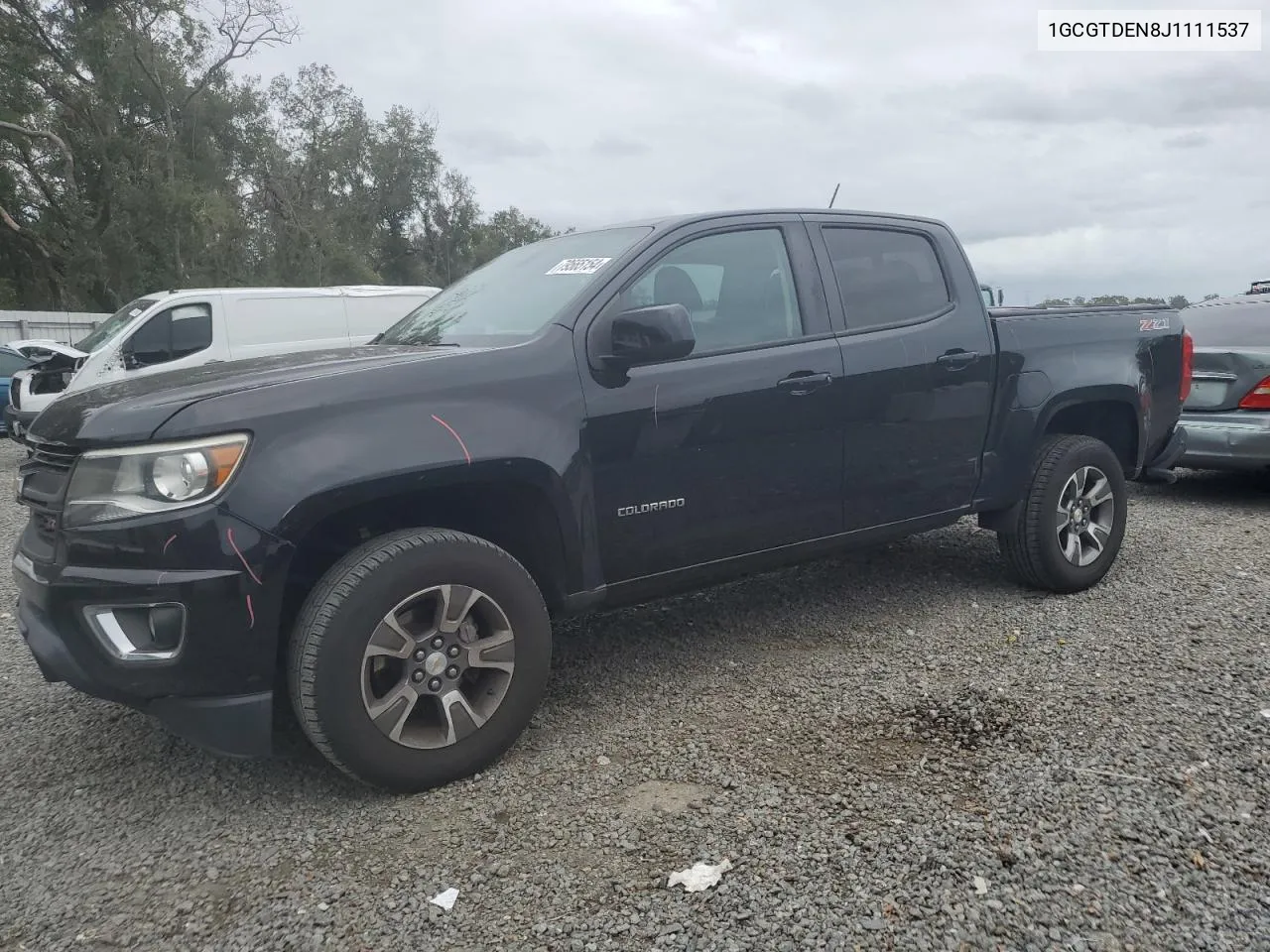 2018 Chevrolet Colorado Z71 VIN: 1GCGTDEN8J1111537 Lot: 79565154