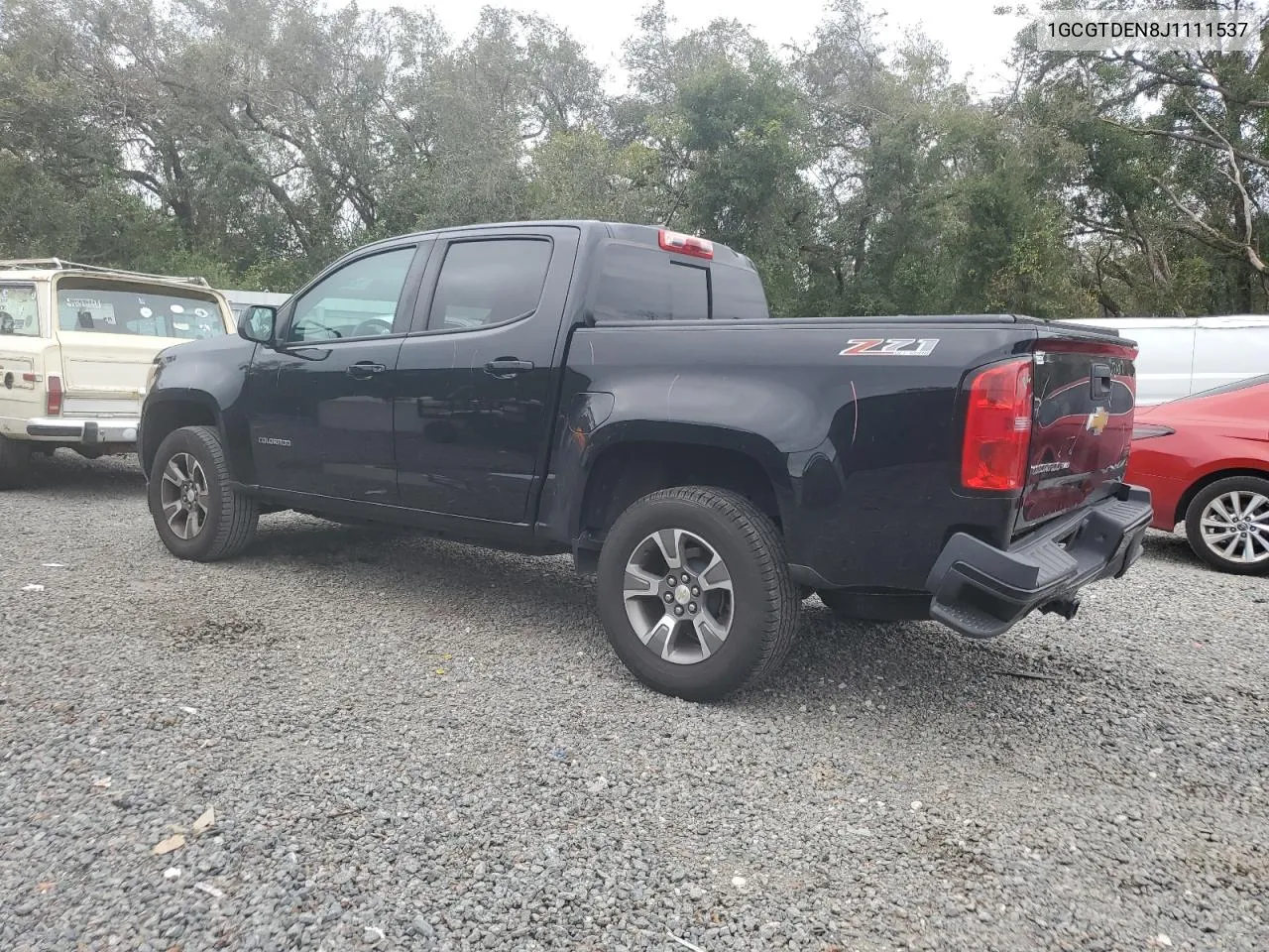 2018 Chevrolet Colorado Z71 VIN: 1GCGTDEN8J1111537 Lot: 79565154