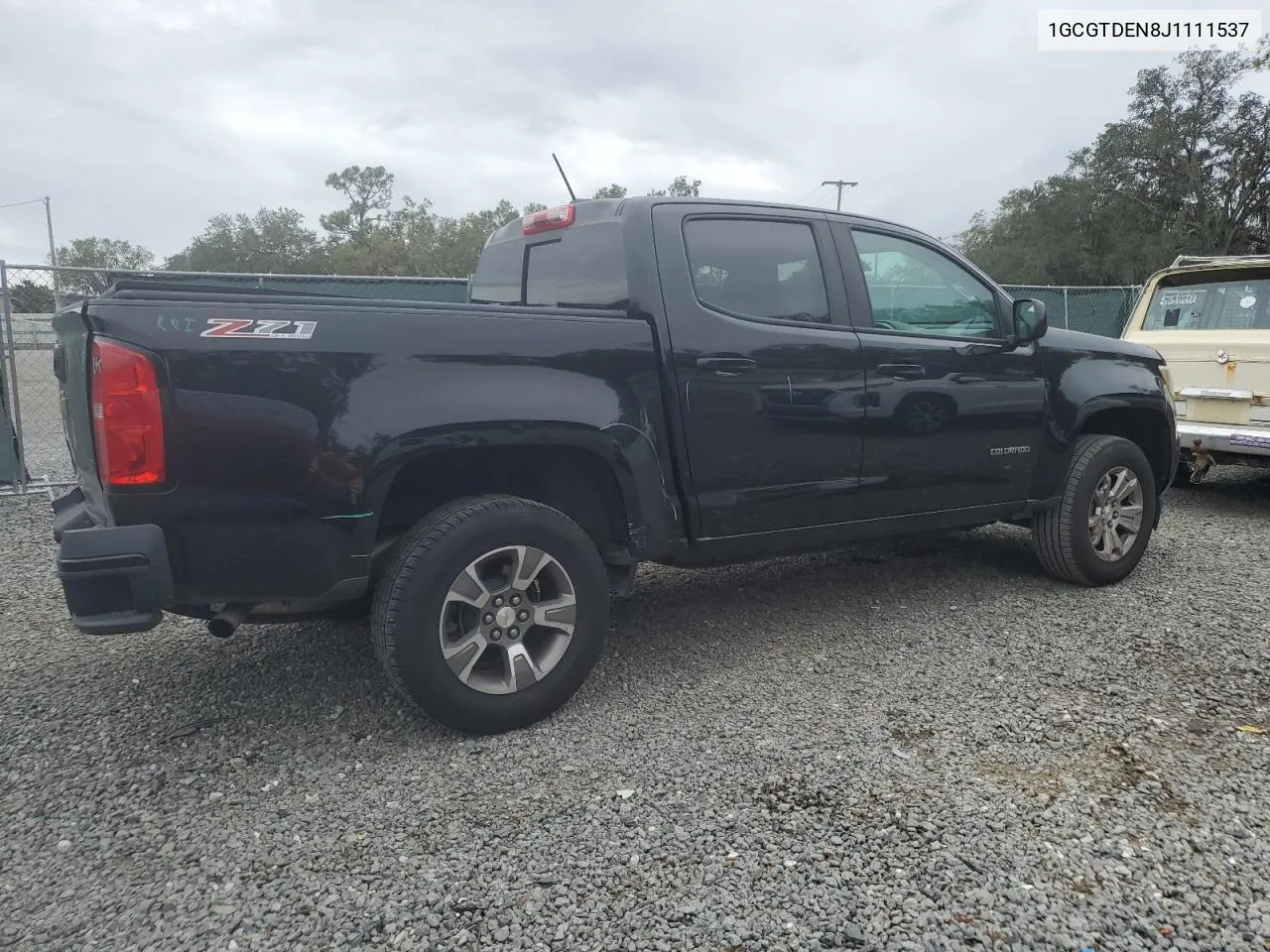 2018 Chevrolet Colorado Z71 VIN: 1GCGTDEN8J1111537 Lot: 79565154