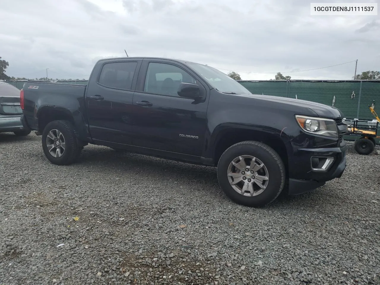 2018 Chevrolet Colorado Z71 VIN: 1GCGTDEN8J1111537 Lot: 79565154