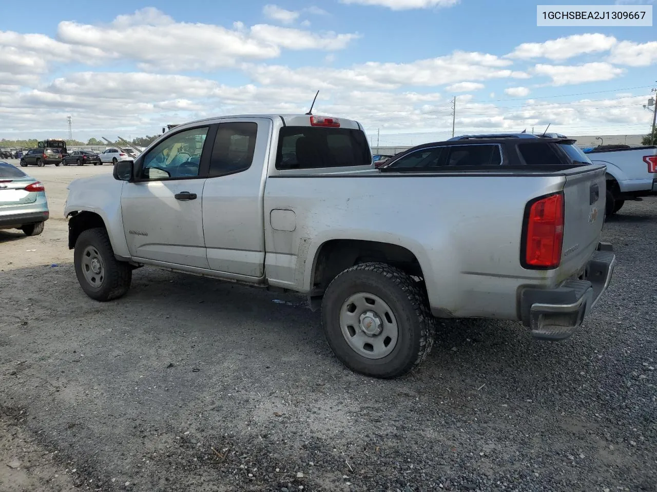 2018 Chevrolet Colorado VIN: 1GCHSBEA2J1309667 Lot: 79637834