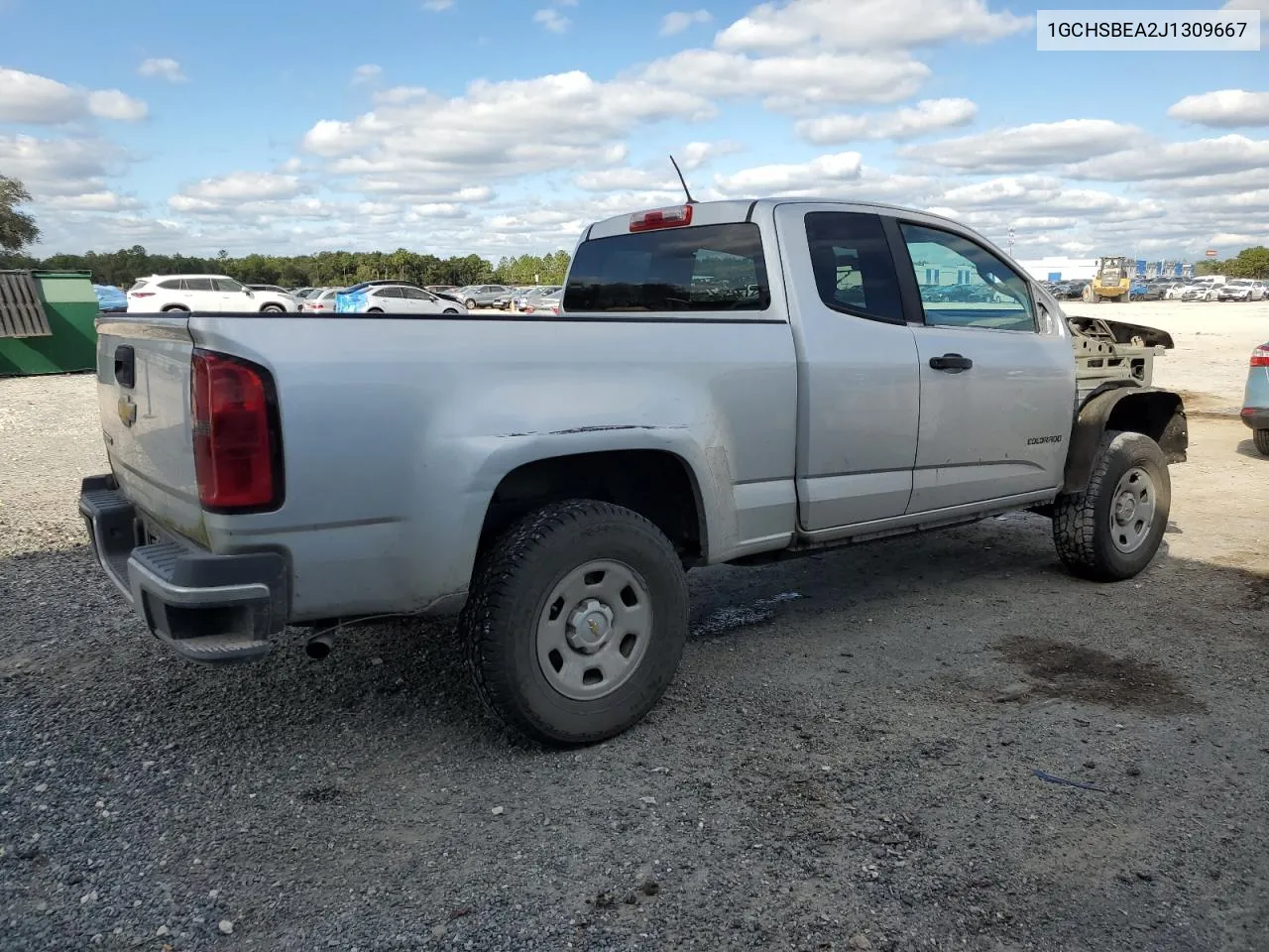 2018 Chevrolet Colorado VIN: 1GCHSBEA2J1309667 Lot: 79637834