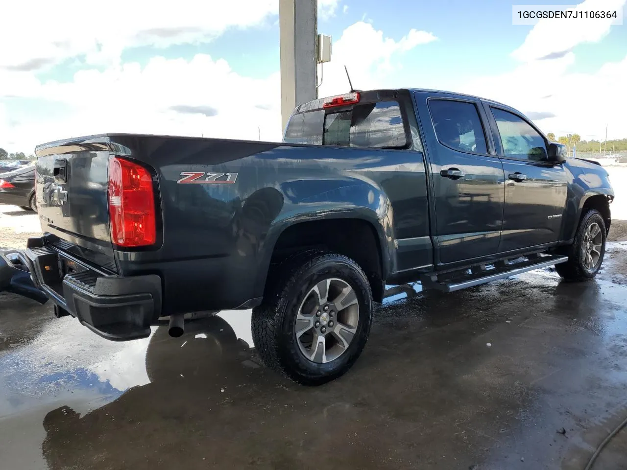 2018 Chevrolet Colorado Z71 VIN: 1GCGSDEN7J1106364 Lot: 79841314