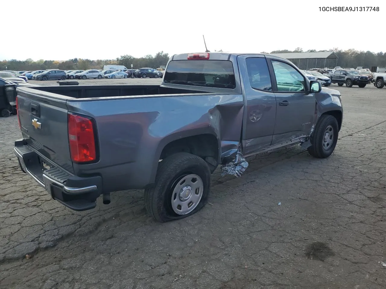 2018 Chevrolet Colorado VIN: 1GCHSBEA9J1317748 Lot: 79882074