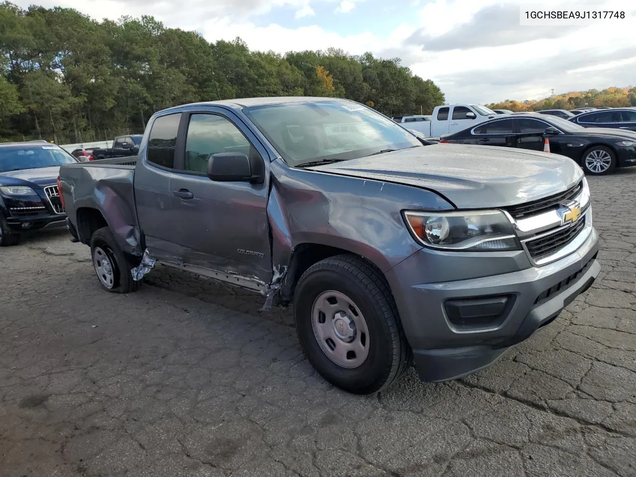 2018 Chevrolet Colorado VIN: 1GCHSBEA9J1317748 Lot: 79882074