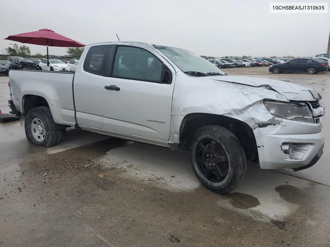 2018 Chevrolet Colorado VIN: 1GCHSBEA5J1310635 Lot: 79963174