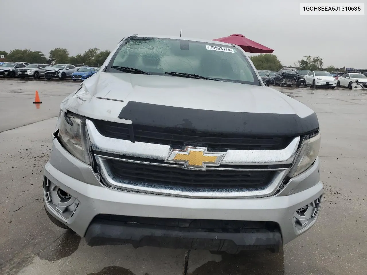 2018 Chevrolet Colorado VIN: 1GCHSBEA5J1310635 Lot: 79963174