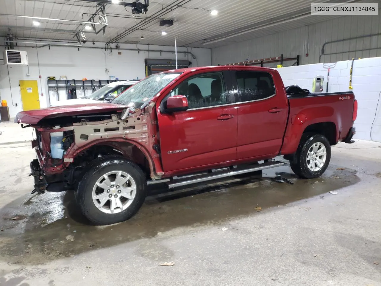 1GCGTCENXJ1134845 2018 Chevrolet Colorado Lt