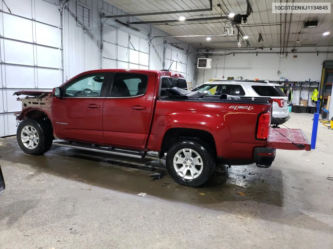 1GCGTCENXJ1134845 2018 Chevrolet Colorado Lt