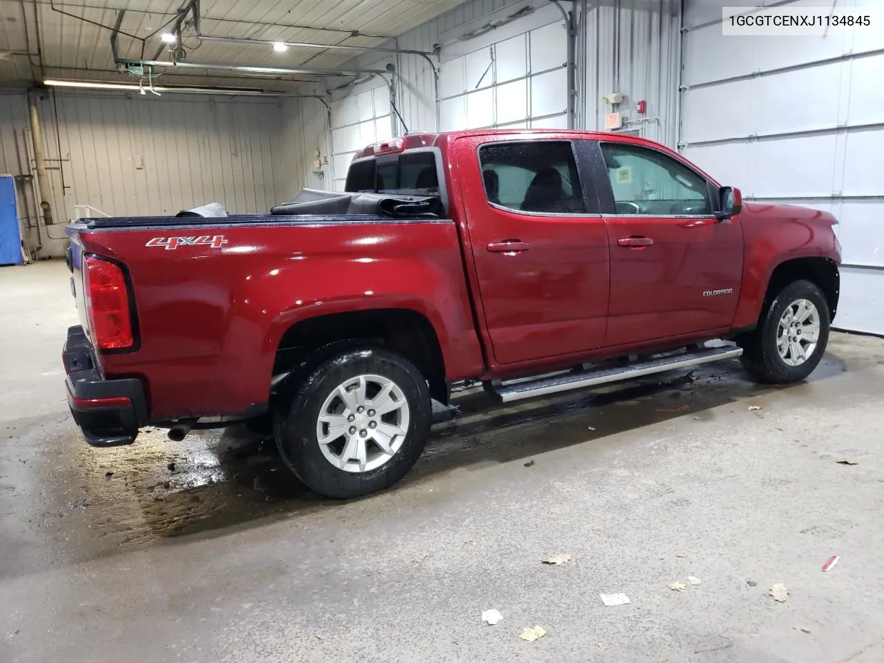 1GCGTCENXJ1134845 2018 Chevrolet Colorado Lt