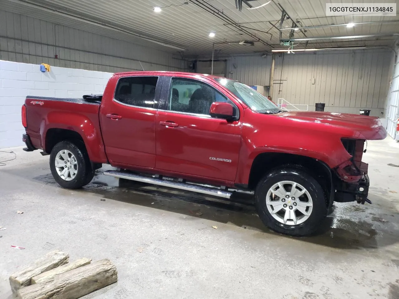 1GCGTCENXJ1134845 2018 Chevrolet Colorado Lt