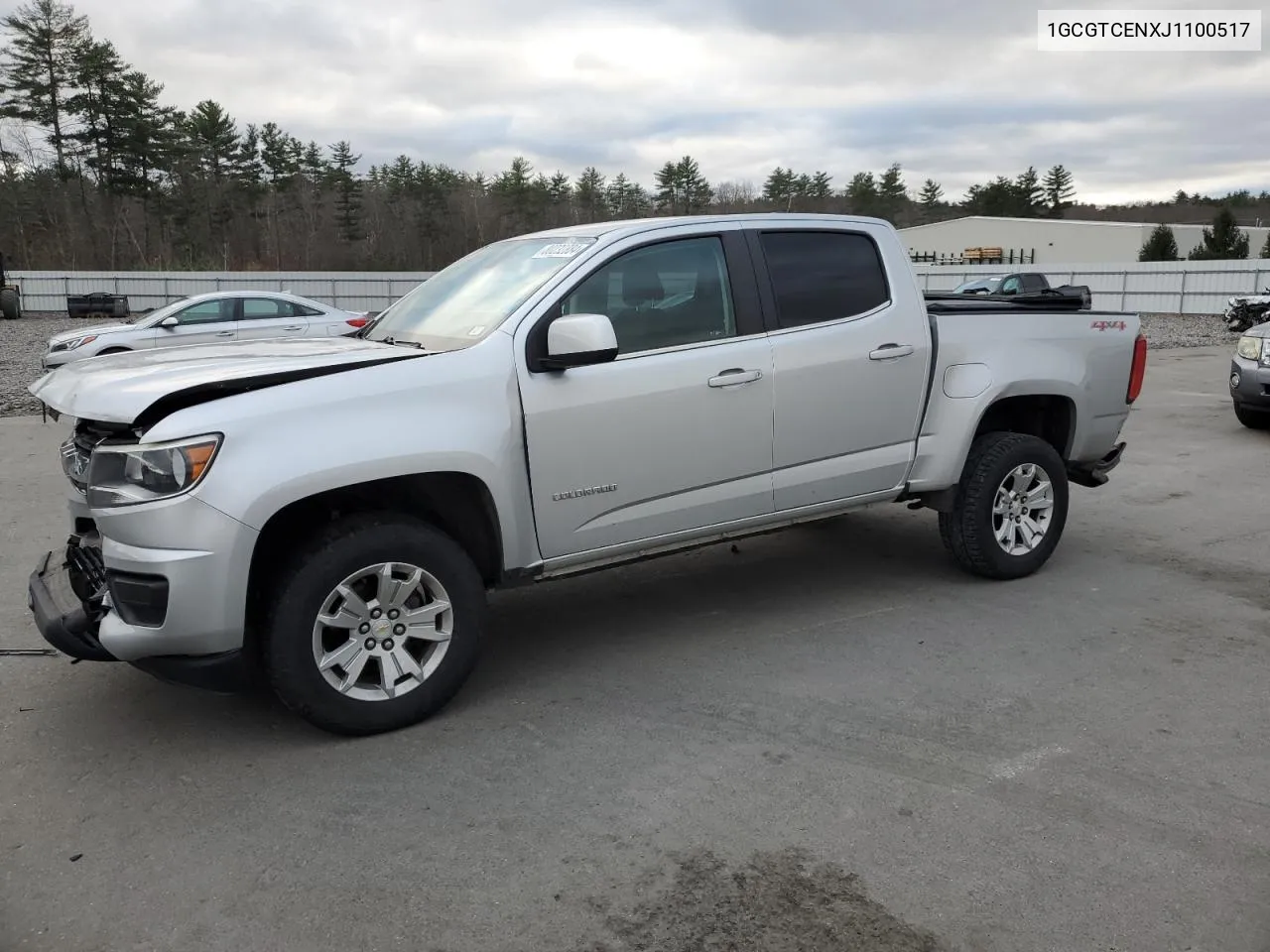 2018 Chevrolet Colorado Lt VIN: 1GCGTCENXJ1100517 Lot: 80232884