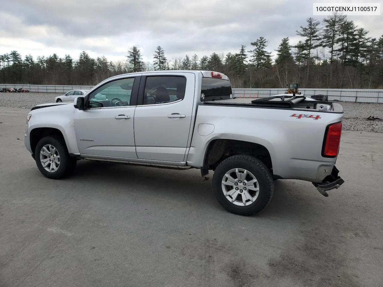 2018 Chevrolet Colorado Lt VIN: 1GCGTCENXJ1100517 Lot: 80232884